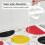 Tapis égouttoir à vaisselle Mickey Mouse pour plan de travail, en microfibre, à absorption rapide. 7