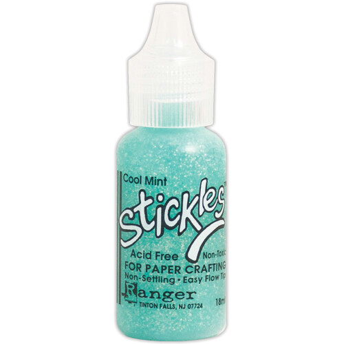 Κόλλα Glitter Ranger Stickles 0,5oz Cool Mint