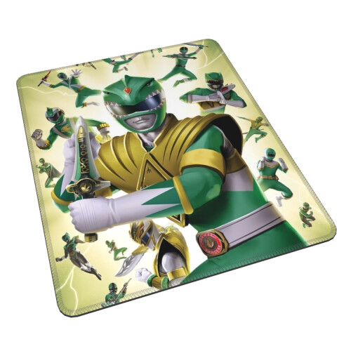 Mouse Pad Power Rangers 10x12 ιντσών, ραμμένη άκρη, αντιολισθητική βάση από καουτσούκ, 1