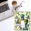 Mouse Pad Power Rangers 10x12 ιντσών, ραμμένη άκρη, αντιολισθητική βάση από καουτσούκ, 5
