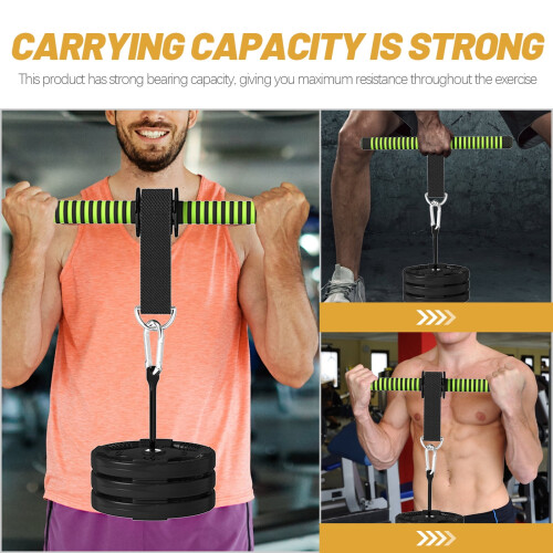 Εξοπλισμός Καλαισθητικής Jack Forearm Roller Βάρος προπόνησης καρπού Λαβή από νάιλον 2