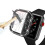 Compatível com Apple Watch de 44 mm, com capa e película protetora de vidro temperado preta. 4