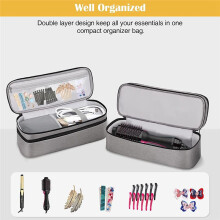 Double Layer Travel All-In-One Haartrockner Organizer Lockenstab Organizer Tasche