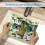 Mouse Pad Power Rangers 10x12 ιντσών, ραμμένη άκρη, αντιολισθητική βάση από καουτσούκ, 6