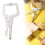 Πένσα ασφάλισης C-Clamp NAZISHW11" με περιστρεφόμενα πέλματα, ρυθμιζόμενη πένσα βαρέως 2