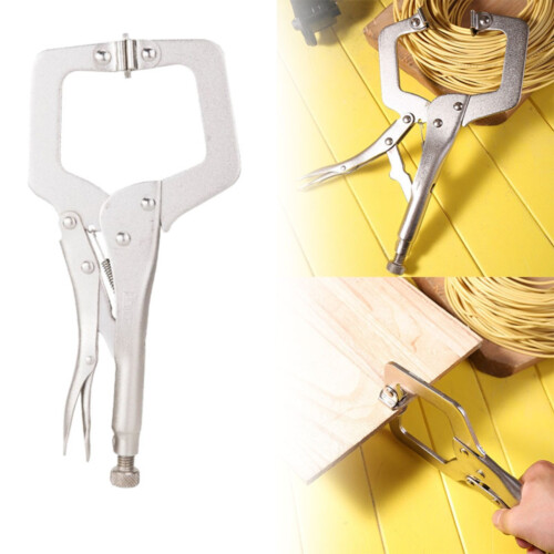 Πένσα ασφάλισης C-Clamp NAZISHW11" με περιστρεφόμενα πέλματα, ρυθμιζόμενη πένσα βαρέως 1