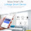 Smart Zigbee infrarød sensor, strømbesparende funktion, sensor, 120 synsvinkel til Zigbee iOS Android-systemer 4