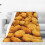 Κουβέρτα Chicken Nuggets Μαλακή Φανέλα 60x50in - Συμβατή με Πικνίκ, Ταξίδια, Σαλόνι - Δώρο για 5
