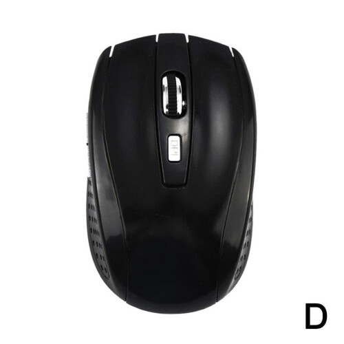 2,4 GHz draadloze muis met optisch scrollwiel voor laptops, pc's en computers, USB-aansluiting X1E8