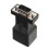 SUSUchens2Pcs15Pin VGA Αρσενικό σε RJ45Θηλυκό Συνδετήρας Προσαρμογέα Ethernet Επέκταση LAN 3
