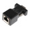 SUSUchens2Pcs15Pin VGA Αρσενικό σε RJ45Θηλυκό Συνδετήρας Προσαρμογέα Ethernet Επέκταση LAN 4