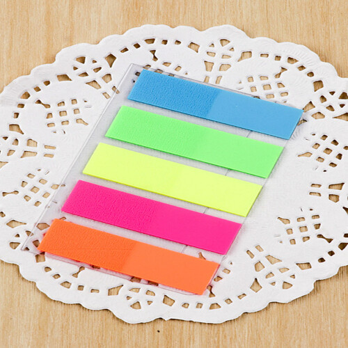 QUTETN100pcs Onglets adhésifs pour notes et index 2