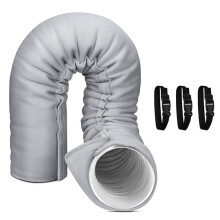 Geïsoleerde Airconditioning Afvoerslang Bescherming Flexibele Constructie Energiebesparende Oplossing Ventilatieslang Cover