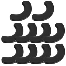 Almohadillas protectoras de repuesto para mancuernas, soporte para mancuernas, acolchado de plástico para gimnasio, 10 unidades.