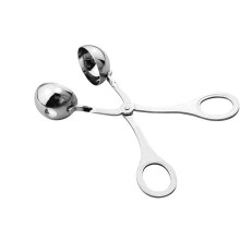 Begin Clearances Stainless Steel Meatball Maker Meatball Clip Diy Fish Ball Ball Mould Food Clip Kitchen Creative Meatball Maker, Clip, Stainless