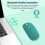Mouse Bluetooth compatibile con iPad, Samsung MatePad, Lenovo MiPad, tablet Android e Windows, mouse wireless per laptop e notebook - Blu 5
