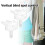 2pcs Vertical Blinds Replacement Parts, Vertical Blind Wand Control Replacement White Plastic Repair Accessories 6