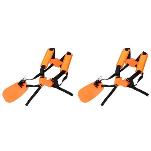 2X Universal Rimmer Shoulder Strap Grass Trimmer Harness Strap, Comfort Strap Double Shoulder Garden