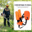 2X Universal Rimmer Shoulder Strap Grass Trimmer Harness Strap, Comfort Strap Double Shoulder Garden 5