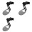 3X Wall Mount Bracket for  Era 100, Wireless Speaker Space Saving  Home Metal Wall Stand Holder, Black 1