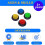 8 Confezioni di Buzzer per Giochi A Quiz, Buzzer di Risposta per La Classe, Buzzer di Gioco con Luci e Suoni, Ideali per I Giochi 3