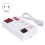 3X E27 B22 E14 Lamp Bulb Tester, LED Light Voltage Power Quick Test Box, Fast Testing with Power Display EU PLUG 3