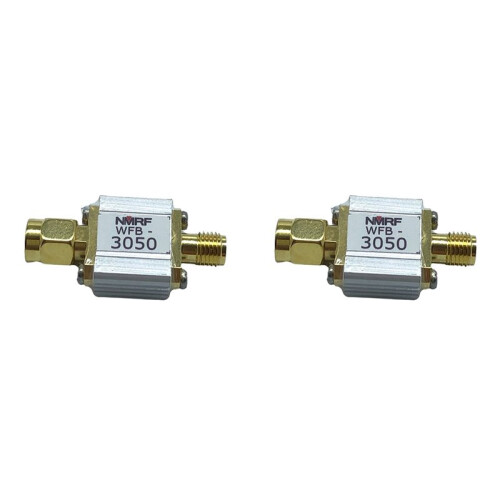2X WFB-3050 Dedicated Bandpass Filter 3168-4752MHz SMA Interface for UWB BAND Wireless Communication System