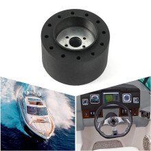 2X Adaptador de Cubo de Volante de 19 mm para Iate Marinho, Base de Volante de Iate Marinho, Acessórios Modificados
