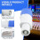 100Pcs 3 PIN Male Powercon Connector Signal Input Jack for  Light Stage Light Power Output 7