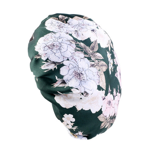 Zlezpi Bath Supplies1Piece of Imitation Silk Ελαστικά Στρογγυλά Σκουφάκια με Πλατύ Γείσο Σκουφάκια