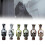 (A)Zinc Alloy Face Shaped Cigarette Holder Solid Color Durable Fashion Accessories 6