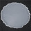 5X DIY Crystal Epoxy Mold Compote Swing Table Round Lace Coaster Table Decoration Silicone Mold 7