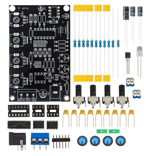 3X ICL8038 Function Signal Generator Module Sine Square Triangle Signal Generators DIY Welding Practice Kit Without Case 1