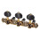 2X Guitar Machine Heads Classic Guitar String Tuning Pegs Key 3L3R Guitars Knobs Tuners Keys Part 5