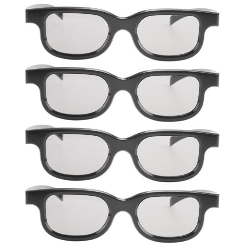 40Pcs Polarized Passive 3D Glasses for Cinema IMIX Screen