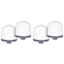 Filtre en Céramique de Remplacement 4Pc Purificateur D'Eau Minérale Magnétisée Filtre à Eau Filtres à Eau Hémisphère en Céramique