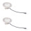4 Pcs 1.5W Range Hood Light Bulbs 12VDC Kitchen Cooker Hood Light Bulbs Kitchen Light Replacement Light Bulbs 5
