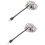 4 Pcs 1.5W Range Hood Light Bulbs 12VDC Kitchen Cooker Hood Light Bulbs Kitchen Light Replacement Light Bulbs 7