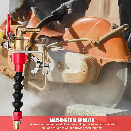2X Dust Remover Water Sprayer Set for Cutting Machine, Brick Tile Cutting Machine Grinder Kit with Connector 1
