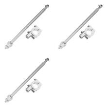 3X Bike Flag Pole Motorcycle Flagpole Cycling Handlebar Holder Mounting Stand Flag Pole Holder Accessories