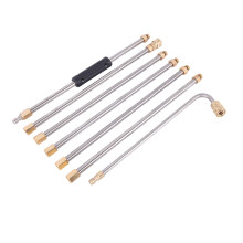 Gutter Cleaning Tool Pressure Washer - Extension Wands, Roof Cleaner Lance Nozzle - 4000 Psi 5 Tips, Window Washing Accessories, Power Washer