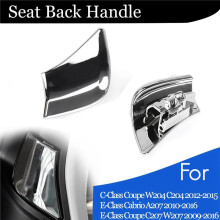 2Pair Front Adjust Lock Backrest Handle Chrome for - W204 W207 C204 A2079108506 A2079108606 A