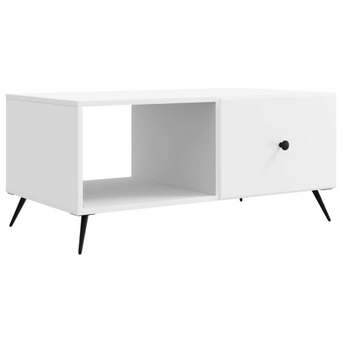 VidaXL vidaXL Coffee Table White 90 x 50 x 40 cm Engineered Wood