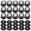45 Sets of A03 Potentiometer Control Knobs and 0-100 Scale Plates Bakelite Knob Scale Plates Digital Potentiometer Set 2