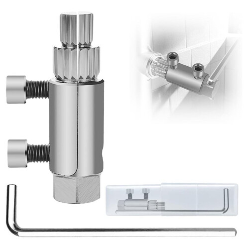 Pipe Extractor Tool Pipe Nipple Extractor Set Pipe Remover Kit Broken Pipe Thread Remover Fits 1/2" to 1" Pipe Capacity 1