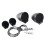 3 Set 3.5 Inch Car Midrange Speaker Base Car Horn Modified 3-Way Speaker Bracket Car 3-Way Frequency Mold Bracket 2