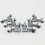 6pcs Chrome 6R Guitar Tuning Pegs for TL Guitars - Enhanced Stability B 4
