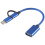 2X 2 in 1 USB 3.0 OTG Adapter Cable Type-C Micro-USB to USB 3.0 Interface Converter 3