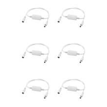 6X 24 Hour Auto Reboot Router Routing Timer Reset Tool Power Timing Fiber Modem Router Power Manager White