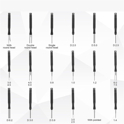 Terminal Removal Tool Kit, 54PC Pin Extractor Tool Set Depinning Tool, Auto Electrical Wire Connector Pin Release Tool